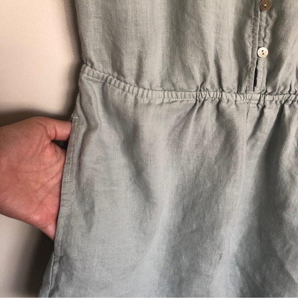 Anthropologie Cloth & Stone cap-sleeve romper. - Picture 10 of 12